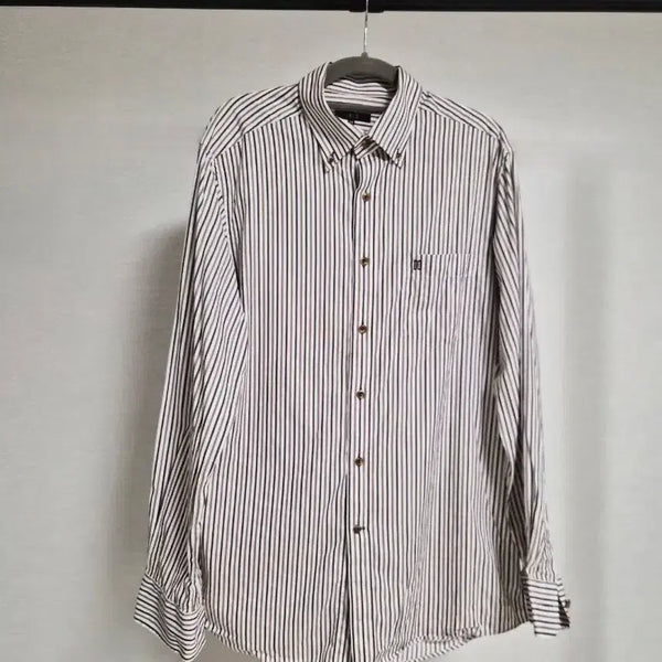 [BUNJANG] Daks Men's Striped Shirt Size 100 / 닥스 남성 셔츠 100