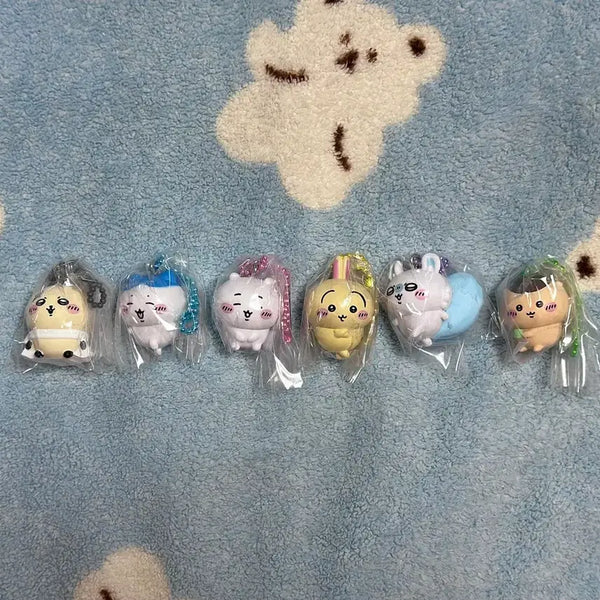 [BUNJANG] Cheekawaii Biscuit Mascot Set (6 Types) / 치이카와 비스킷 마스코트 6종 모음