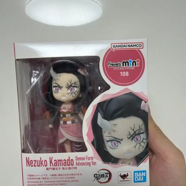 [BUNJANG] Demon Slayer: Kimetsu no Yaiba Nezuko Kamado Figuarts Mini Figure (Awakened Version) / 귀멸의 칼날 피규아츠 미니 네즈코 귀화 진행시 미개봉 새상품