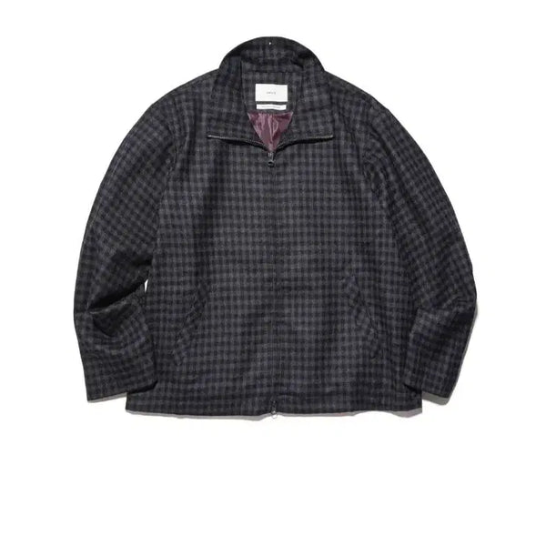 [BUNJANG] Ourselves Fine Wool Zip-Up Blouson Jacket / (2) 아워셀브스 파인울 집업 블루종 자켓