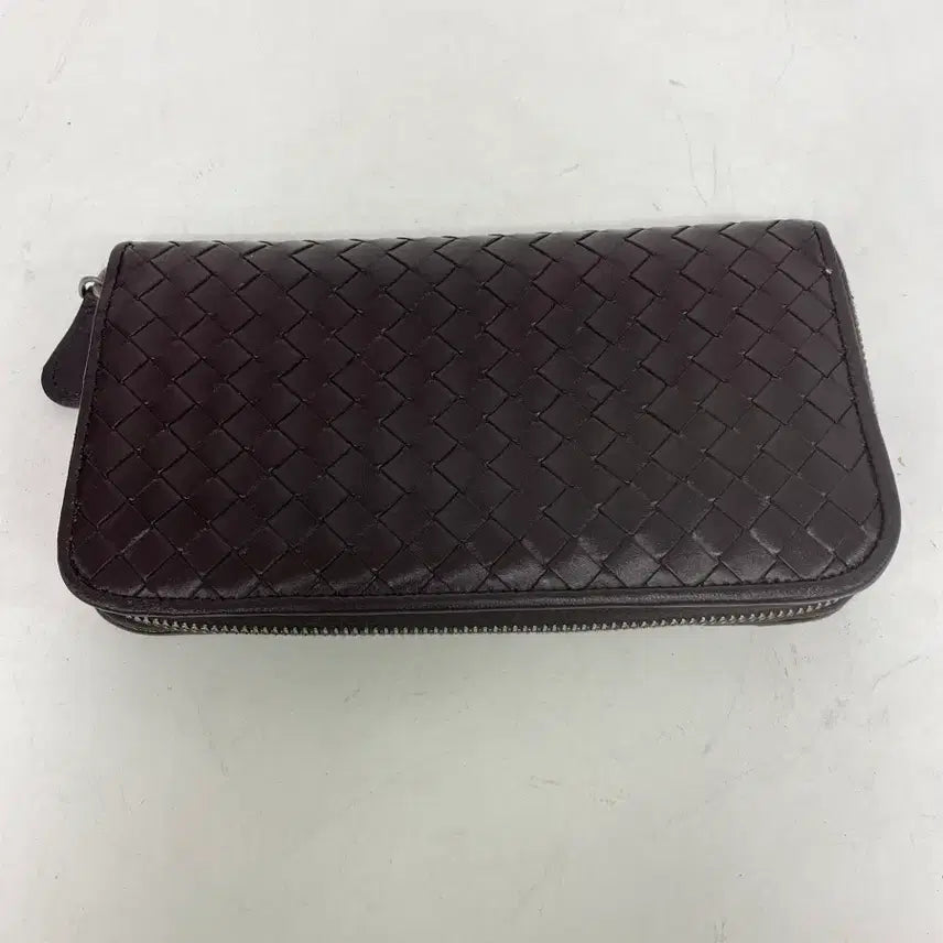 [BUNJANG] Bottega Veneta Intrecciato Zipper Wallet / 보테가 베네타 인트레치아토 지퍼 월렛