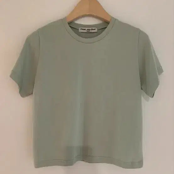 [BUNJANG] Mint Short Sleeve T-Shirt - New / 민트색 반팔 티셔츠 새상품