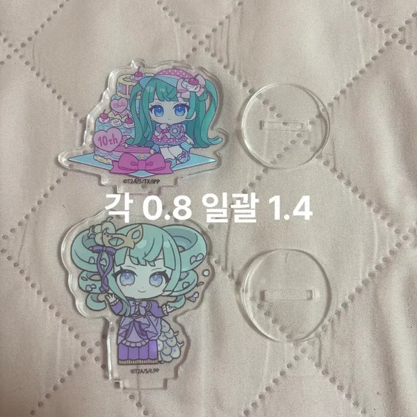 [BUNJANG] Pripara Chiri Mint 10th Anniversary Circus EEO Acrylic Stand / 급전 ) 프리파라 치리 민트 10주년 서커스 eeo 아크릴