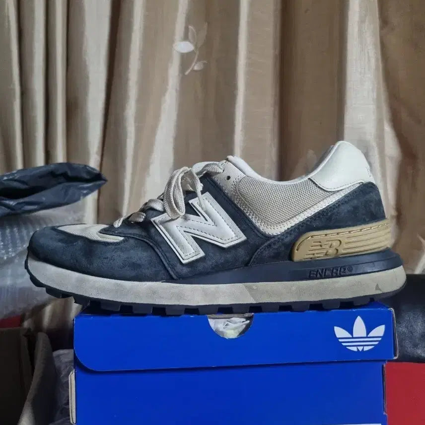 [BUNJANG] New Balance 574 Legacy Navy Blue / 뉴발란스 574 레거시 네이비 블루 285
