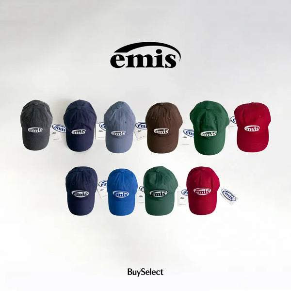 [BUNJANG] Emis Two Types of Ball Caps (New Logo, Rubber Patch) / [새상품/바로배송/100%정품] 이미스 볼캡 모자 2종 (뉴 로고, 러버 패치)