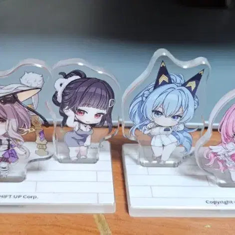 [BUNJANG] Niki Habisakura SD Acrylic Stand Set / 니케 하비사쿠라 sd 아크릴 세트