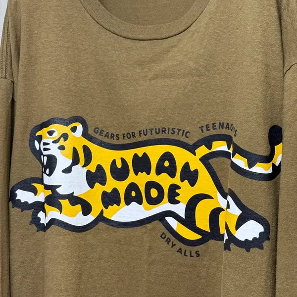[BUNJANG] Human Made Tiger Long Sleeve L / 휴먼메이드 타이거 롱슬리브 L