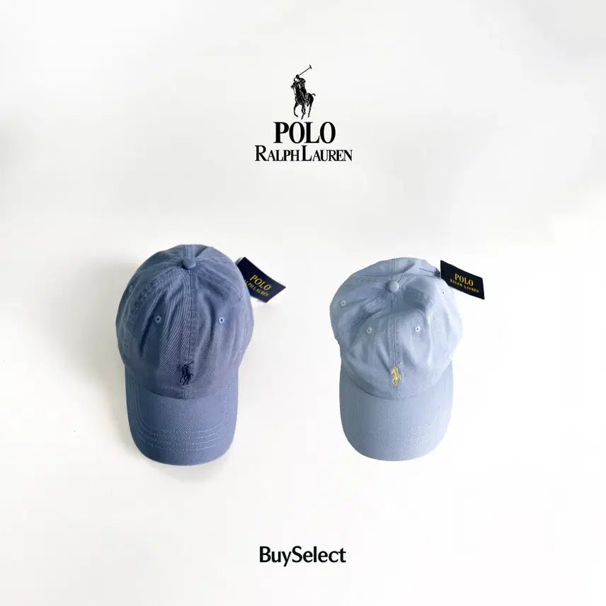 [BUNJANG] Polo Iconic Cotton Chino Ball Cap Hat (Carson Blue, Bristol Blue) / [새상품/바로배송/100%정품] 폴로 아이코닉 코튼 치노 볼캡 모자 (칼슨블루, 브리스톨블루)