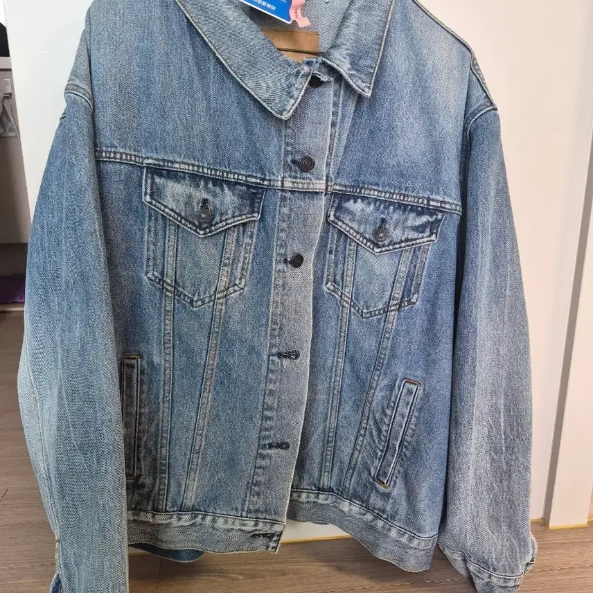 [BUNJANG] Balenciaga Denim Jacket Size 34 / 발렌시아가 데님 자켓 34사이즈