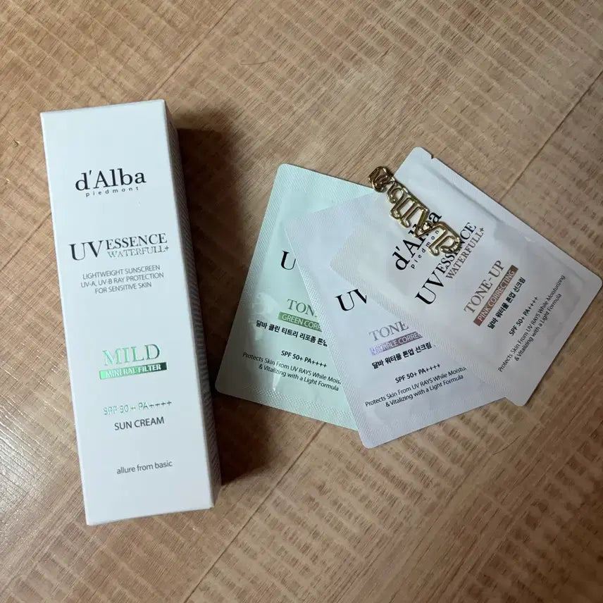 [BUNJANG] d'Alba Waterful Mild Sun Cream 35ml Sealed / (미개봉) 달바 워터풀 마일드 선크림