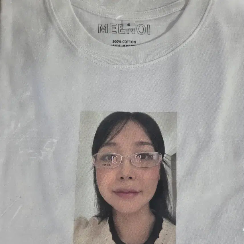 [BUNJANG] MEENOI Short-Sleeve T-Shirt Size S / MEENOI 반팔티 S사이즈