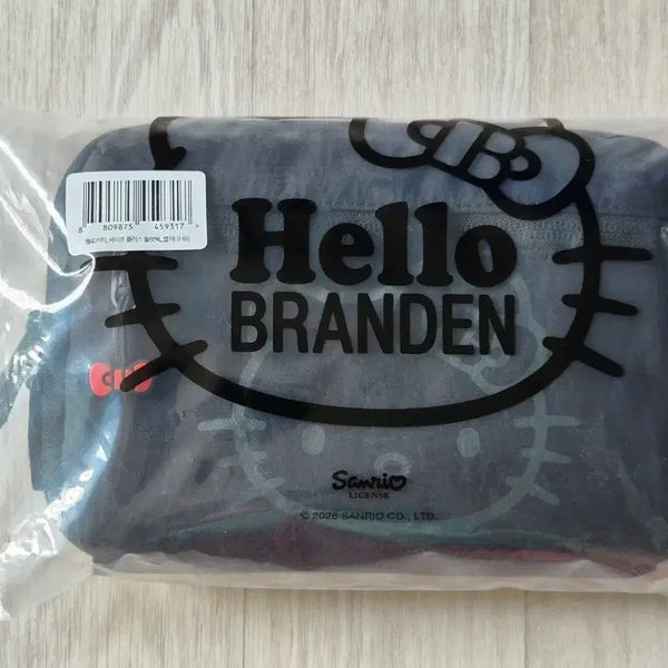 [BUNJANG] Brandon Hello Kitty Safe Plus Wallet Bag Black / 브랜든 헬로키티 세이프 플러스 월렛백 블랙