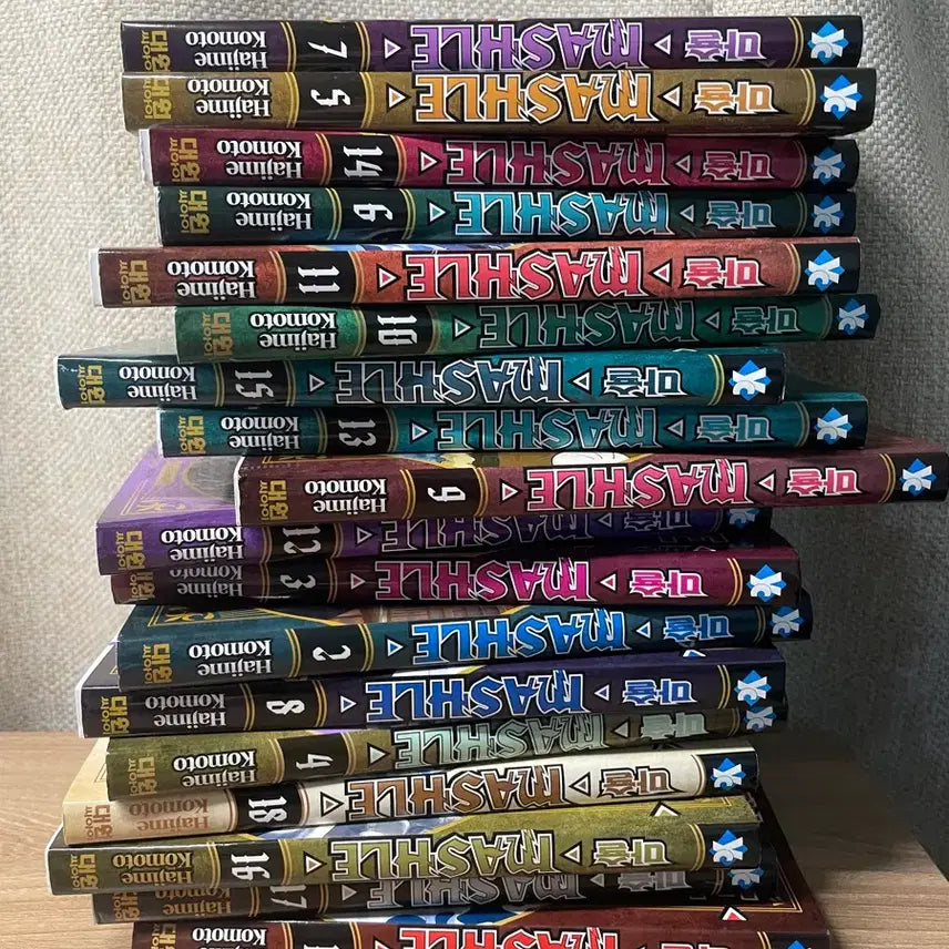 [BUNJANG] Mashle Complete Manga Set Volumes 1-18 / 마슐 만화책 전권 1~18