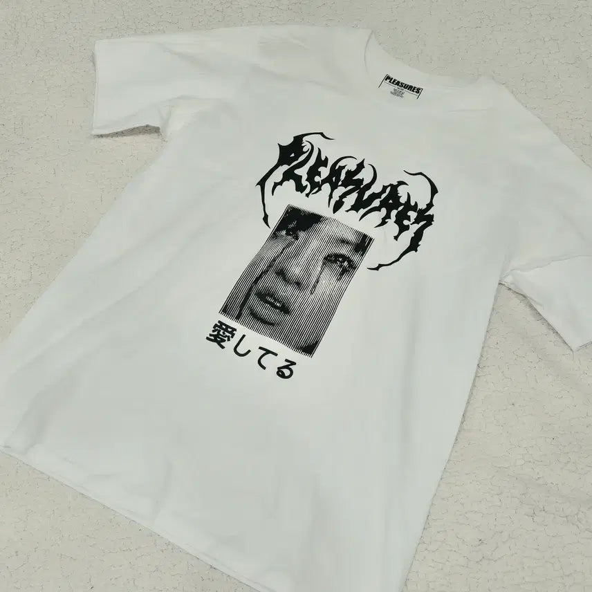[BUNJANG] Pleasures Short Sleeve T-Shirt XL / 플레져스 반팔 티셔츠 Pleasures