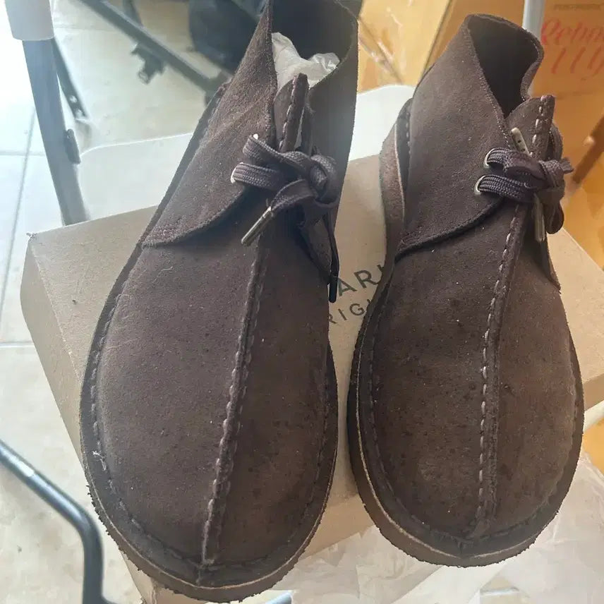 [BUNJANG] Clarks Desert Trek Suede Shoes / 클락스 데저트 트렉 싸게팝니다