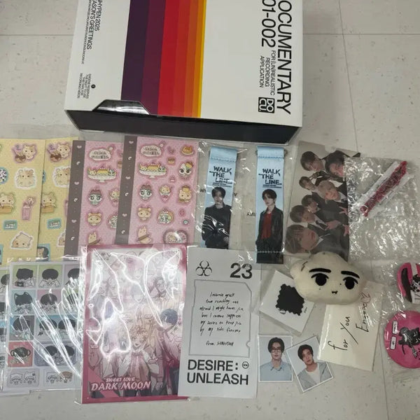 [BUNJANG] ENHYPEN Season's Greetings Bundle Set Photocard Sticker / 엔하이픈 enhypen 굿즈 처분 일괄 양도 시즌그리팅 포카 스티커
