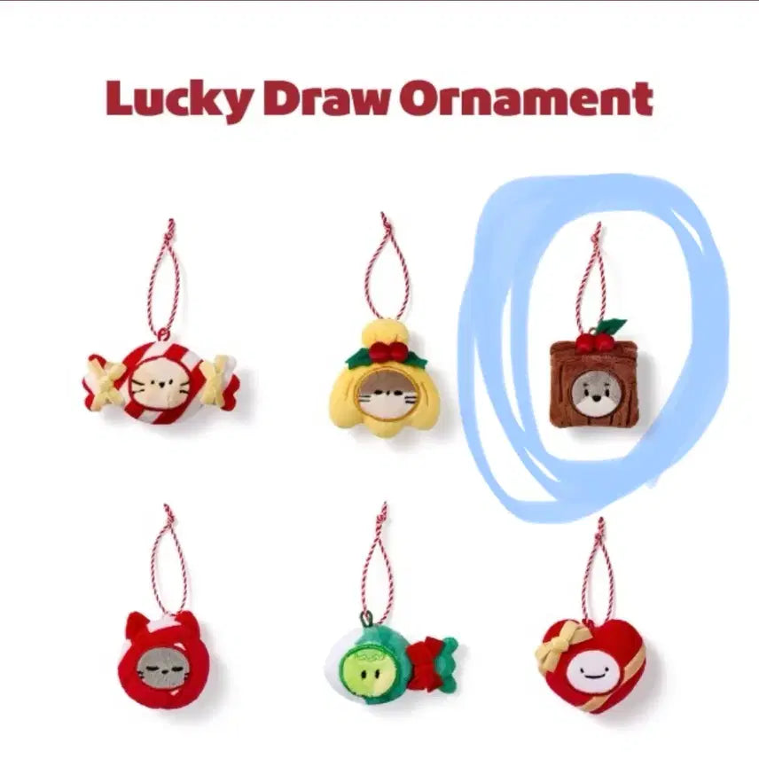 [BUNJANG] Pyonekdo Christmas Ornament / 쁘넥도 크리스마스 (명명이)