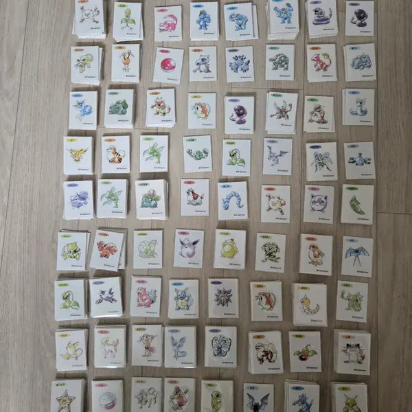 [BUNJANG] Pokemon Stickers / 포켓몬 띠부씰 판매