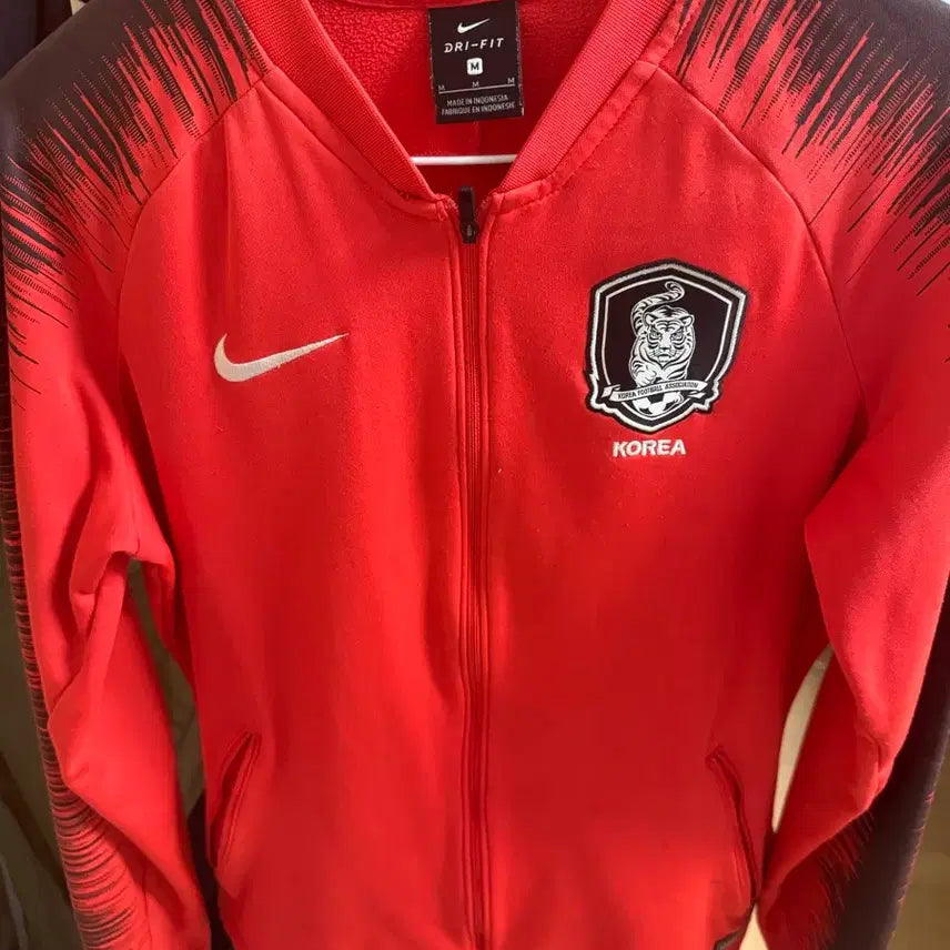 [BUNJANG] Nike South Korea National Football Team Anthem Jacket (Red) M / 국가대표 자켓