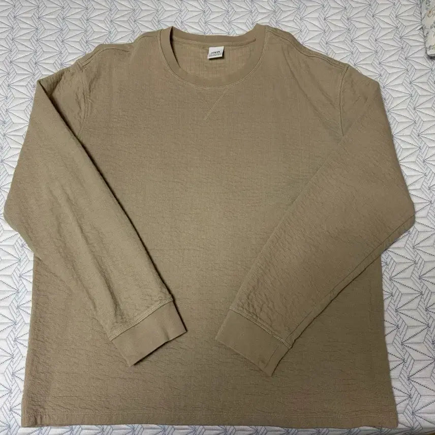 [BUNJANG] ZARA Long-Sleeve Cotton T-Shirt XL / ZARA(자라)긴팔면티셔츠 팝니다(XL)
