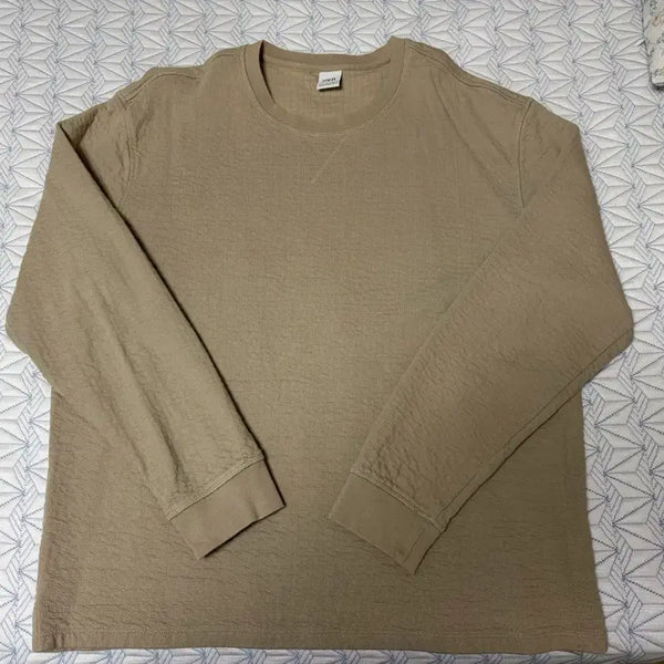 [BUNJANG] ZARA Long-Sleeve Cotton T-Shirt XL / ZARA(자라)긴팔면티셔츠 팝니다(XL)