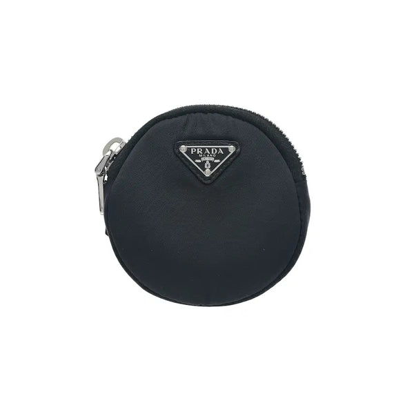 [BUNJANG] Prada Tessuto Pocket Round Strap Pouch Black / 프라다 테수토 포켓 라운드 스트랩 파우치