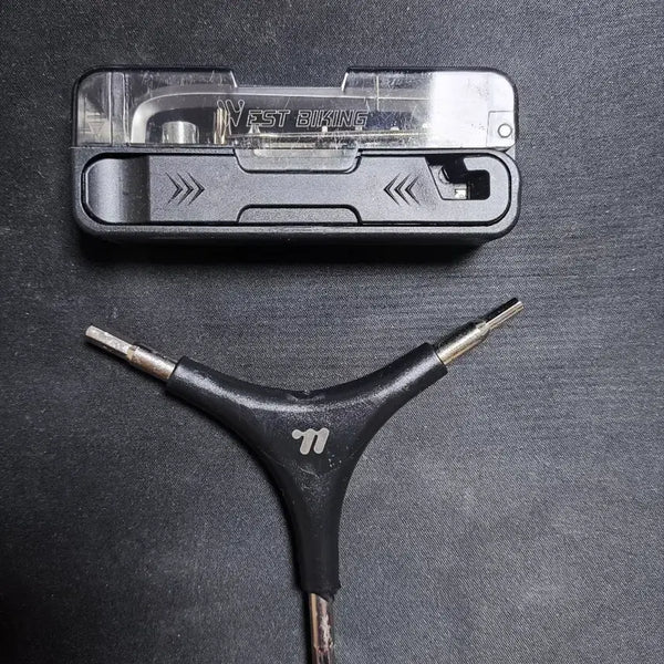 [BUNJANG] West Biking 14-in-1 Bicycle Tool Kit + Y-Type Hex Wrench / (새상품)휴대용 자전거 공구 2종 14 in 1 + Y자형 육각렌치