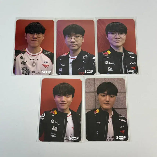 [BUNJANG] MSI SOOP T1 Photocard Set / MSI SOOP T1 티원 포카 포토카드
