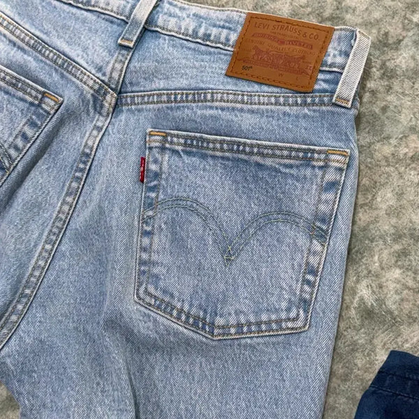 [BUNJANG] Levi's 501 Light Wash Jeans / [택포] [25] 리바이스 501 연청 청바지