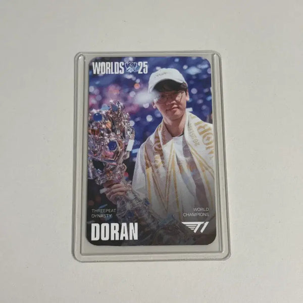 [BUNJANG] T1 Doran MSI Worlds 2025 Photocard / MSI 월즈 T1 도란 포토카드 포카