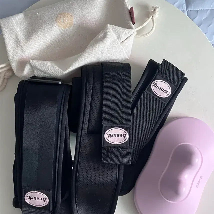 [BUNJANG] Vurit Leg Band & SNPE Dana Son Pink Set / 뷰릿 다리밴드 + snpe 다나손 핑크