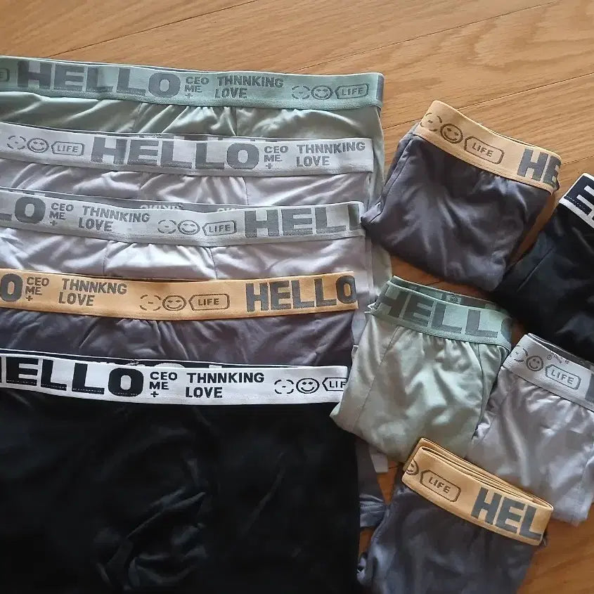 [BUNJANG] Men's Boxer Briefs 10-Pack / 남성 드로즈 10장  105, 110
