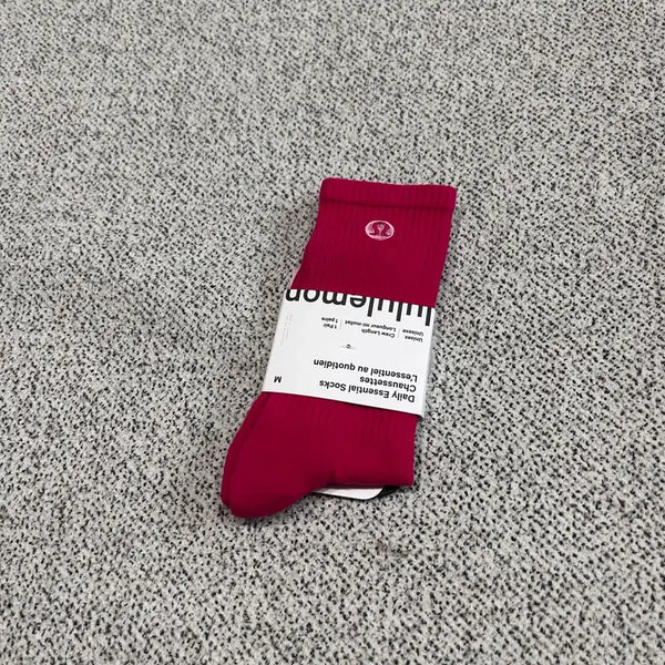 [BUNJANG] Lululemon Socks (M) - Bright Pink / 룰루레몬 양말