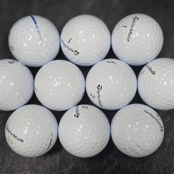 [BUNJANG] TaylorMade 3-Piece A-Grade Used Golf Balls (40 pcs) / 무배 테일러메이드 3피스 A급 40개 로스트볼