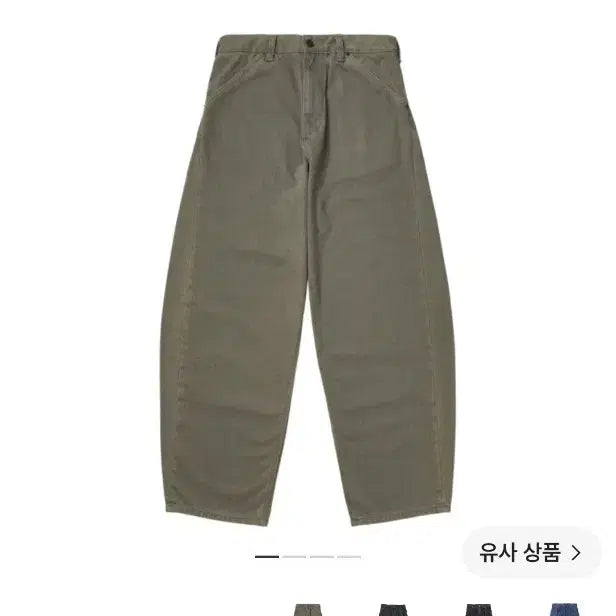 [BUNJANG] Hatching Room Curve Jeans Washed Olive / [3] 해칭룸 커브진 워시드 올리브