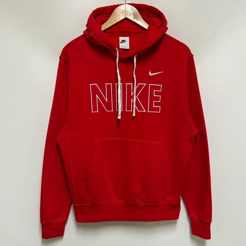 [BUNJANG] Nike Club Fleece Pullover Hoodie Red (FQ6155-657) / [남자-95]NIKE 나이키 클럽 플리스 풀오버 후디