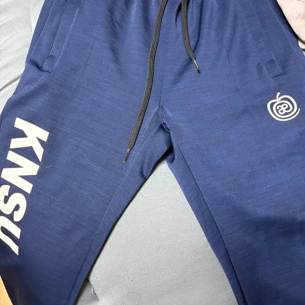 [BUNJANG] Applelind Men's Training Long Pants Navy Size 90 / 한체대 애플라인드 긴바지 90