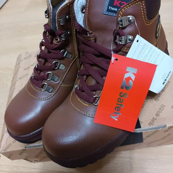 [BUNJANG] K2 K2-14 Safety Boots 265mm Water-Resistant Genuine Leather / k2-14안전화 265  생활방수 소가죽 박스새제품
