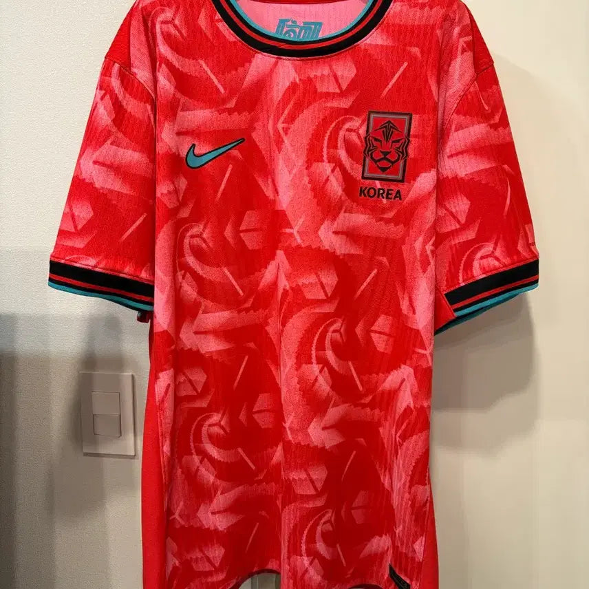 [BUNJANG] 2023-24 Korean National Football Team Authentic Home Jersey (2XL) / 23-24 국대 adv 홈 판매
