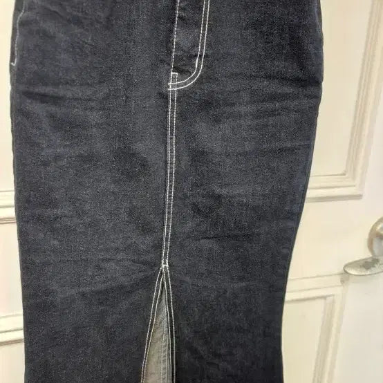 [BUNJANG] Blue Long Skirt / 청 롱치마 S