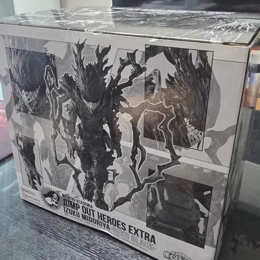 [BUNJANG] My Hero Academia Jump Out Izuku Midoriya 'Black Deku' Figure (Unsealed) / 히로아카 점프 아웃 블랙데쿠 피규어(개봉)