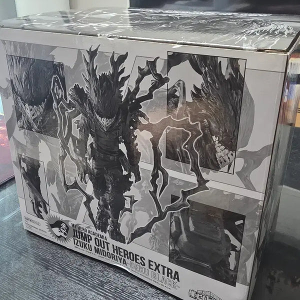 [BUNJANG] My Hero Academia Jump Out Izuku Midoriya 'Black Deku' Figure (Unsealed) / 히로아카 점프 아웃 블랙데쿠 피규어(개봉)