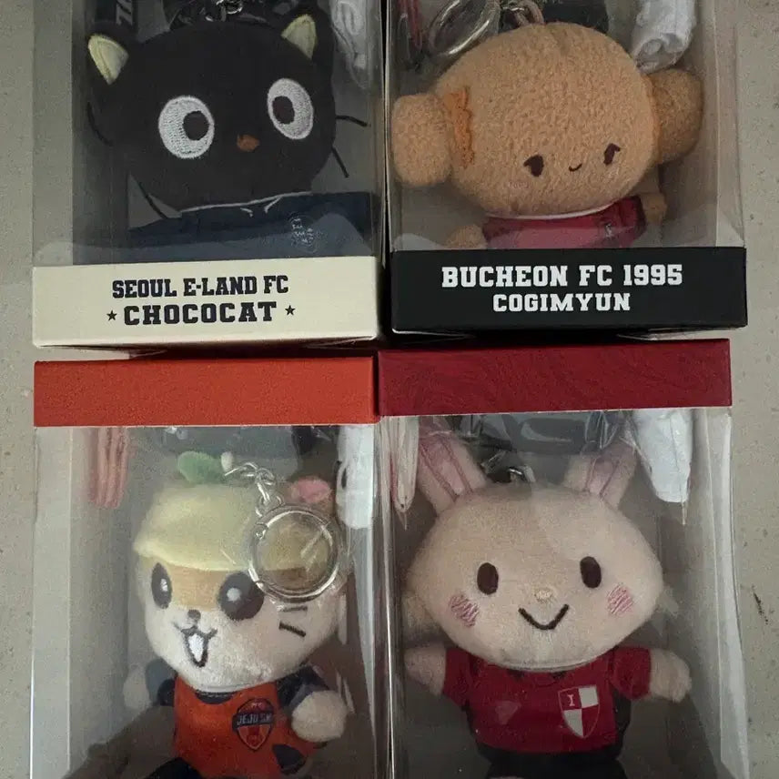 [BUNJANG] K League Sanrio Chococat Corgimung Corocororing Wishmimel Tan Doll Keyring / K리그 산리오 인형키링 초코캣 코기뮹 코로코로쿠리링 위시미멜 태닝