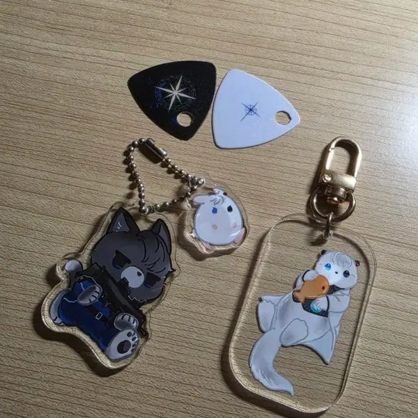 [BUNJANG] Bundle Set Park Muyeon Shin Haeryeong Acrylic Keyring / 일괄) 어바등 아크릴 키링 박무현 신해량