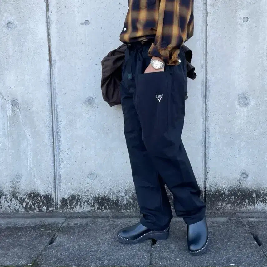 [BUNJANG] South2 West8 Belted Nylon Pants / 남이서팔 south2 west8 벨티드 나일론 팬츠