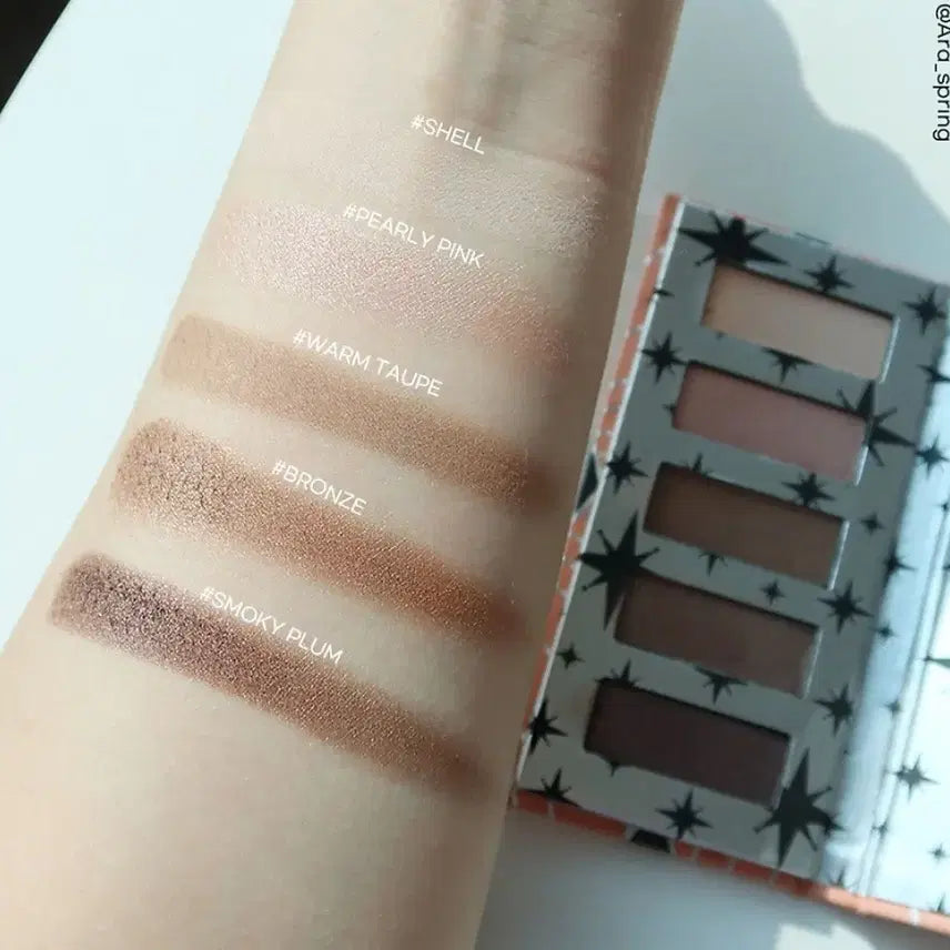 [BUNJANG] Benefit 5-Color Eyeshadow Palette / 베네피트 5구 아이섀도우 팔레트