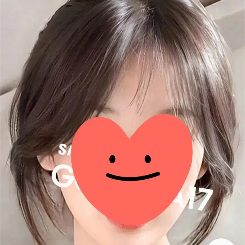 [BUNJANG] Side Bang Style Bang Hairpiece (Natural Black or Medium Brown) / [새상품] 사이드뱅 스타일 앞머리 부분 가발(내추럴 블랙, 미디엄 브라운중 택1)+덤