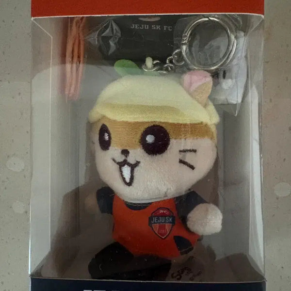 [BUNJANG] K League Sanrio Coro Coro Kuririn Jeju SK FC Doll Keyring (Tanning) / K리그 산리오 코로코로쿠리링 제주 sk fc 인형 키링 태닝
