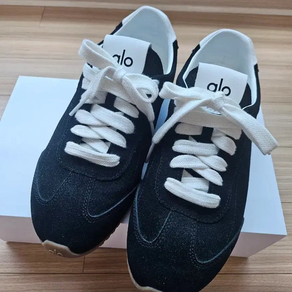 [BUNJANG] ALDO Sunset Sneakers Black US 7W / 알로 선셋 스니커즈 블랙 235 (US 7W)
