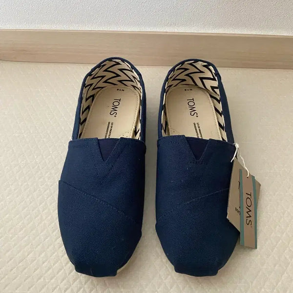 [BUNJANG] Toms Navy Men's Loafers (255mm) / 새상품)탐스 네이비 남성 단화 075(255사이즈)